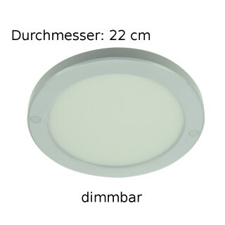 LED Deckenleuchte Flats dim mit Vollspektrumlicht | dimmbar | 220x18 mm