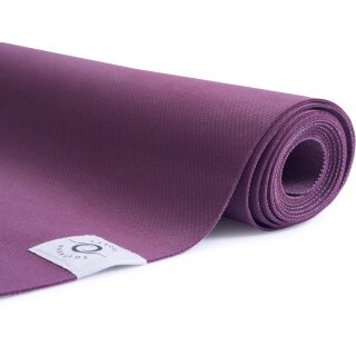 Yogamatte in Farbe pflaume | 183x61cm | 1,5mm dick
